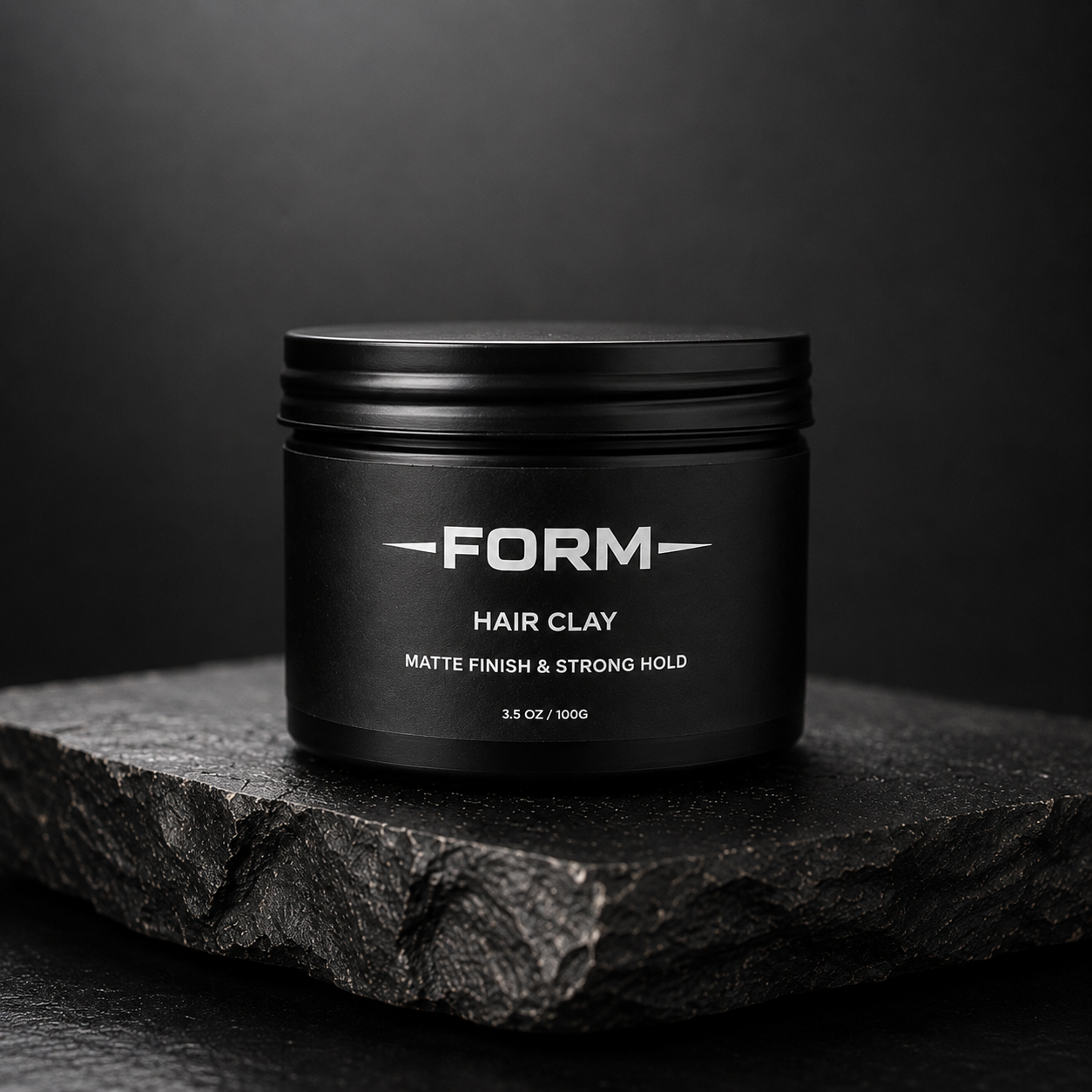 Form Essence Men’s Wave Texture Clay – Flexible Hold & Natural Definition for Straight Hair